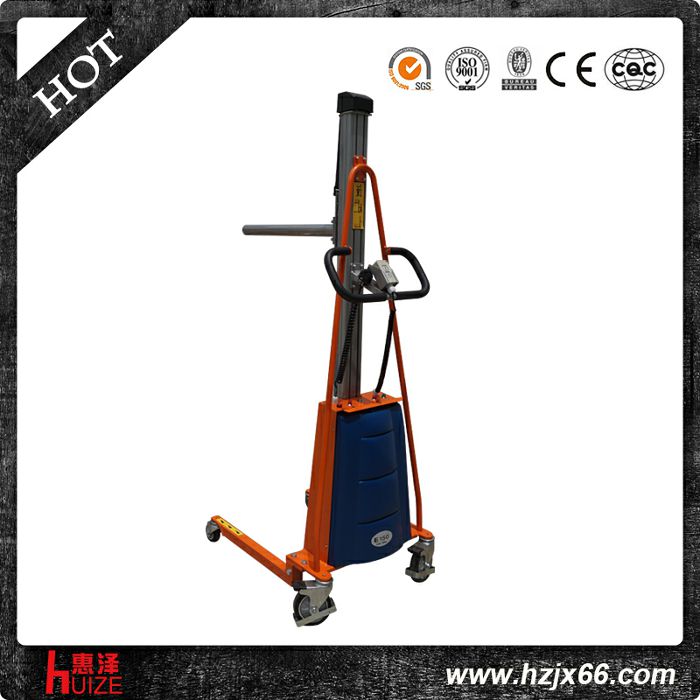 升高1.7米半電動紙筒升高車(輕型—圓棒款) 升高1.7米半電動紙筒升高車(輕型—圓棒款)