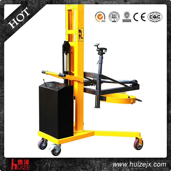 半電動(dòng)油桶車（直角腿，夾鐵桶翻轉(zhuǎn)）2