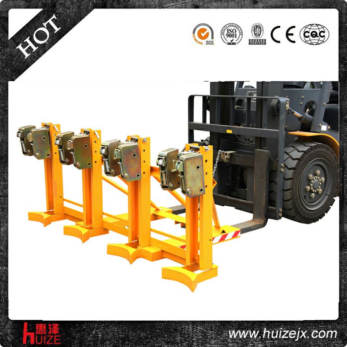 四桶夾具（一次夾4只桶,雙夾爪，夾塑鐵桶）